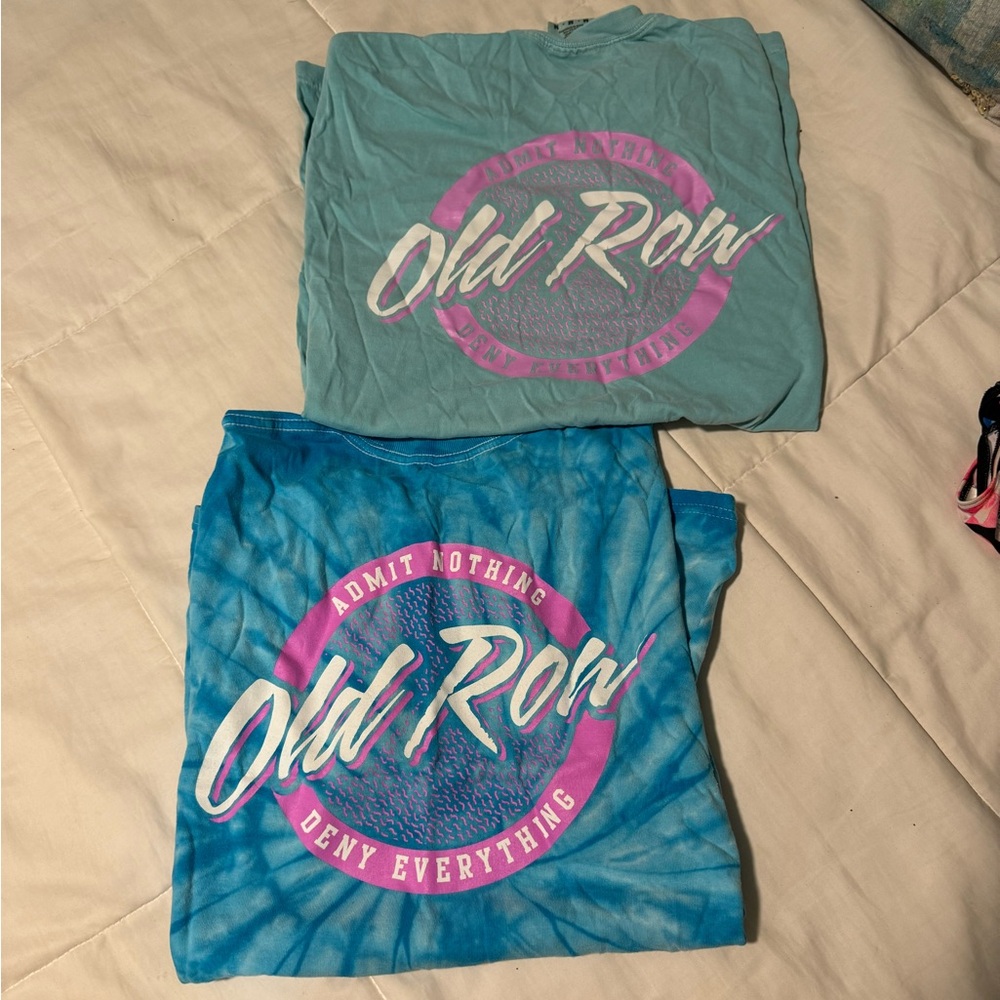 Old row tshirt bundle